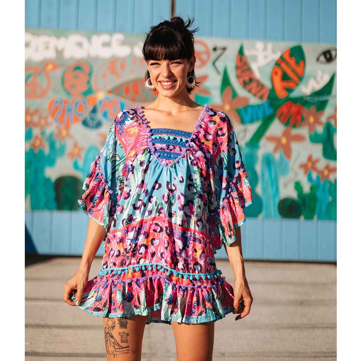 Women's Dresses Isla Bonita By Sigris Multicolor