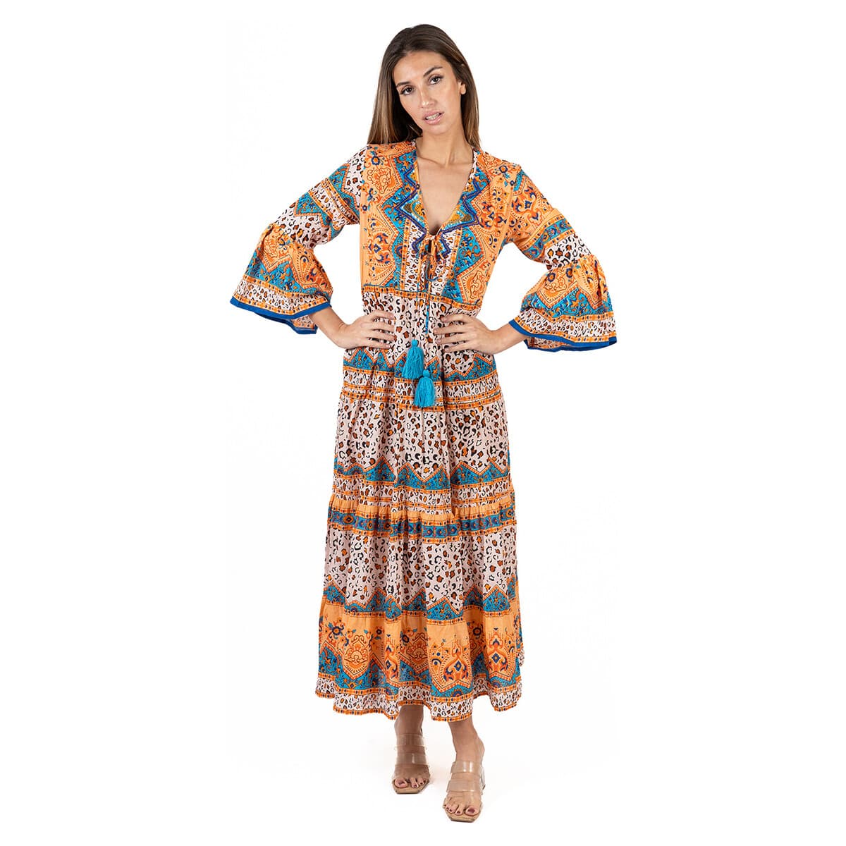Women's Dresses Isla Bonita By Sigris Multicolor