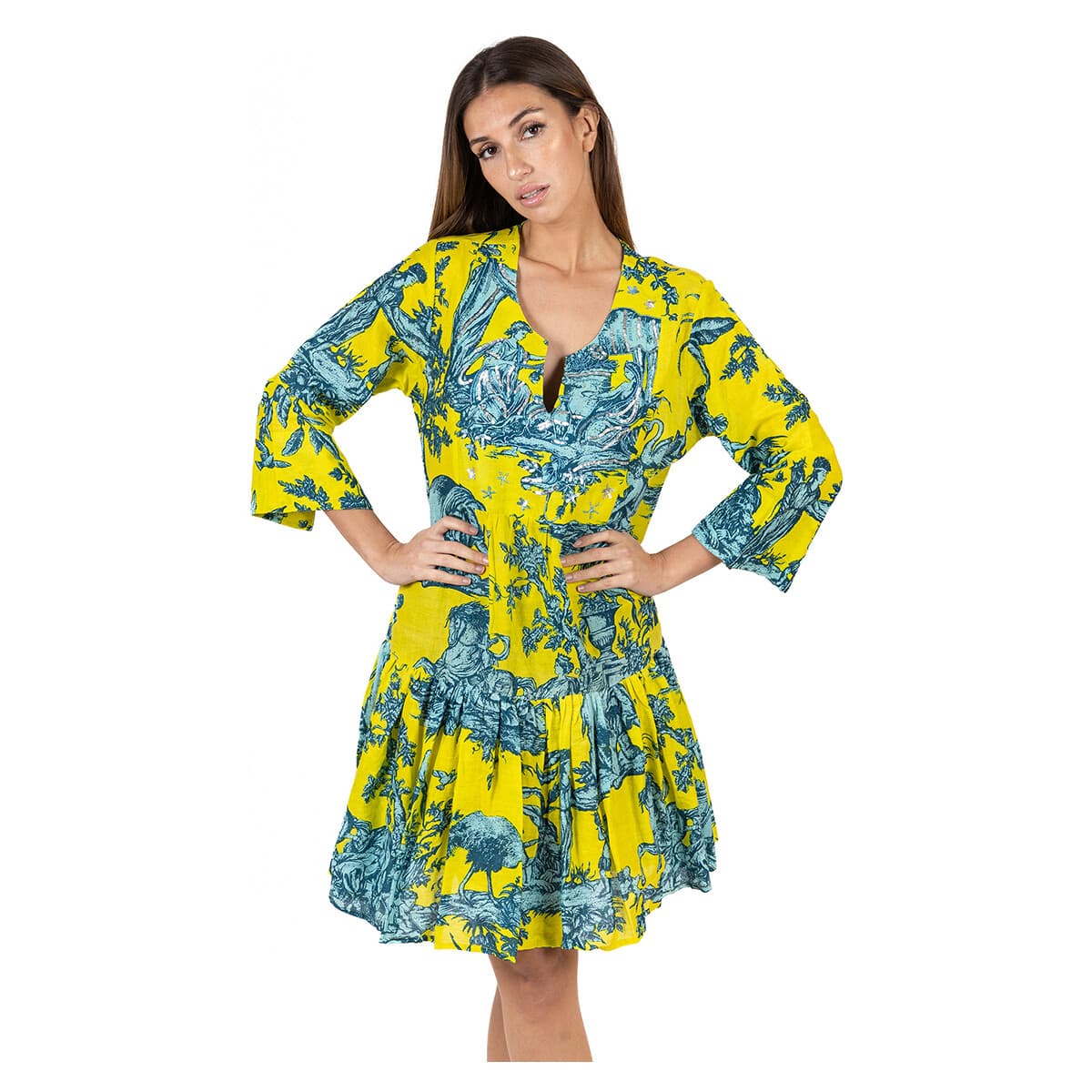 Women's Dresses Isla Bonita By Sigris Yellow