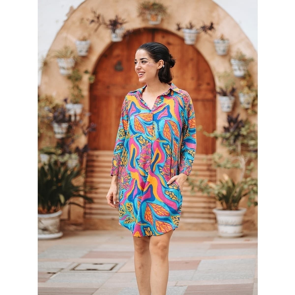 Women's Dresses Isla Bonita By Sigris Orange