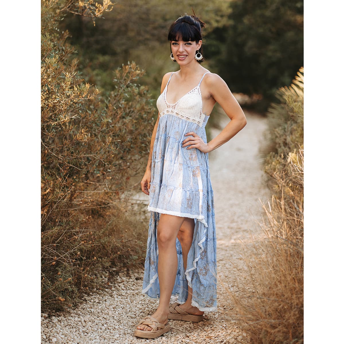 Women's Dresses Isla Bonita By Sigris Blue