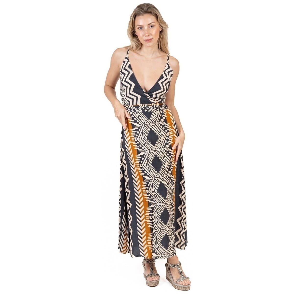 Women's Dresses Isla Bonita By Sigris Multicolor