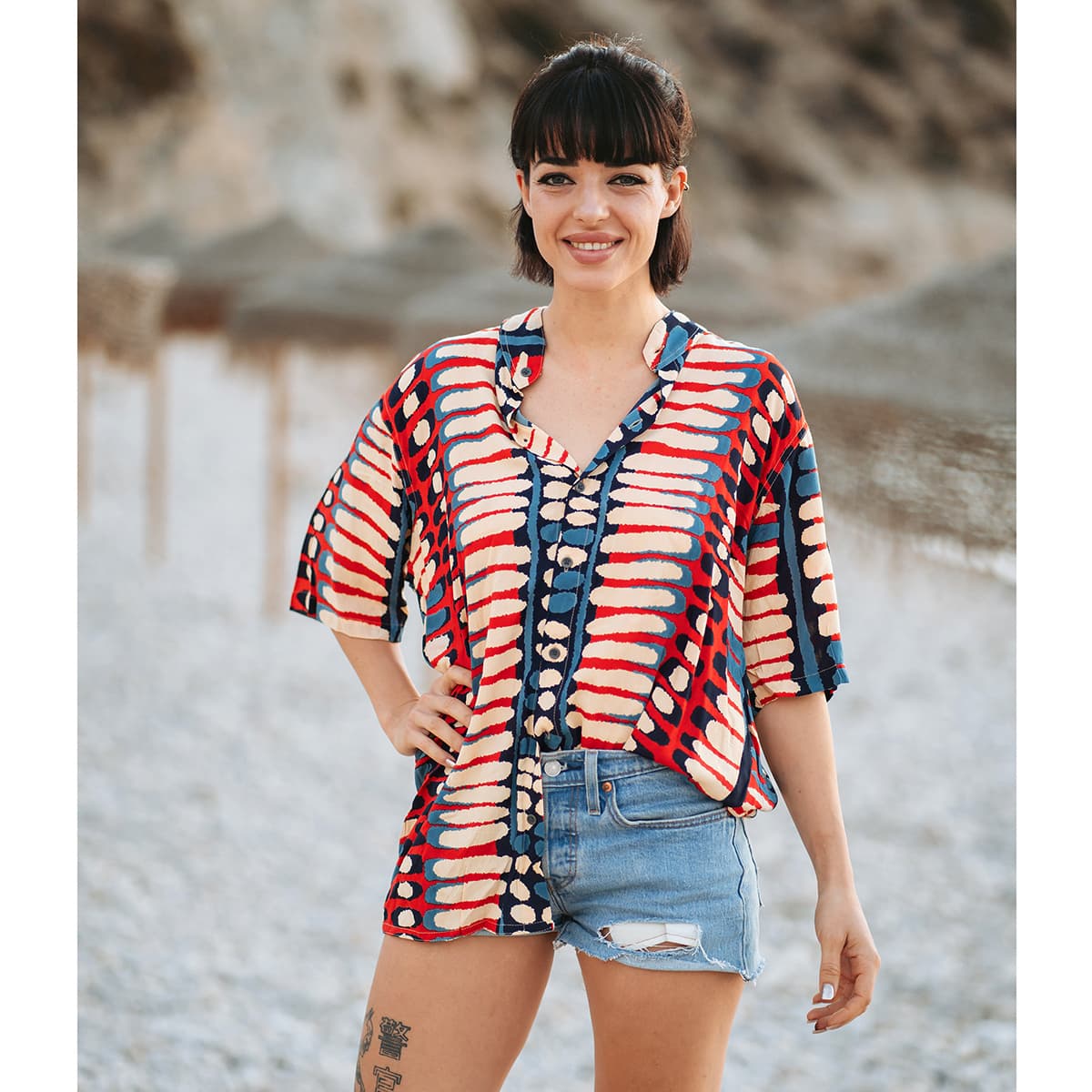 Women's Shirts Isla Bonita By Sigris Multicolor