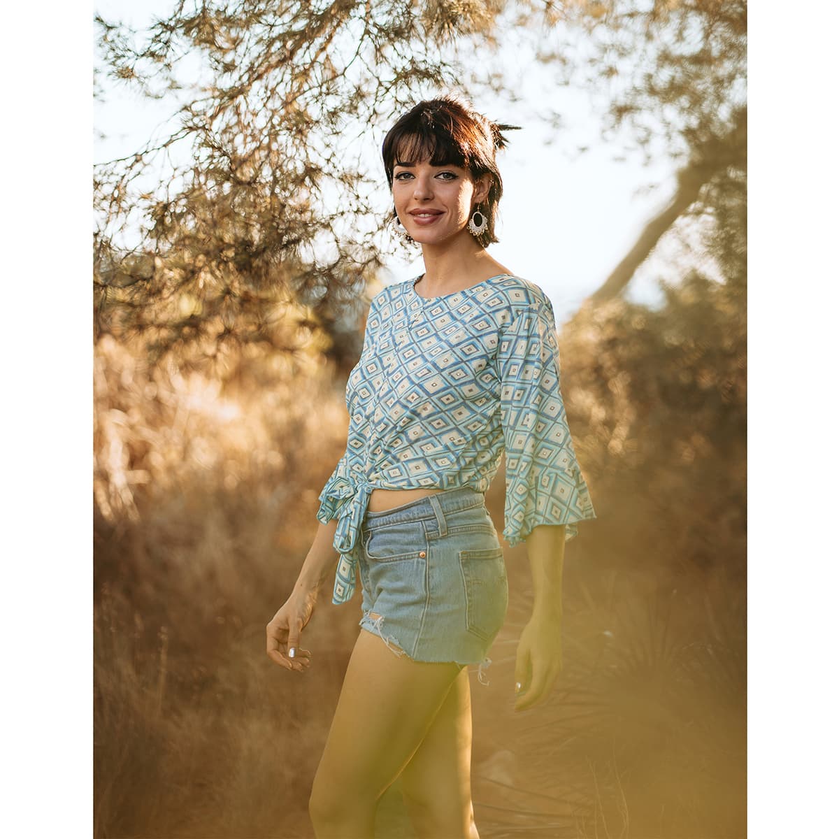 Women's Shirts Isla Bonita By Sigris Blue