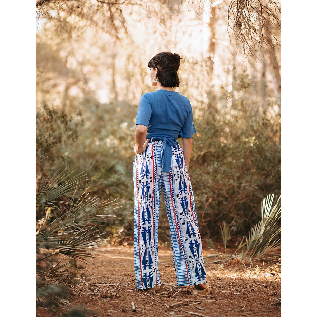 Women's Pants Isla Bonita By Sigris Blue