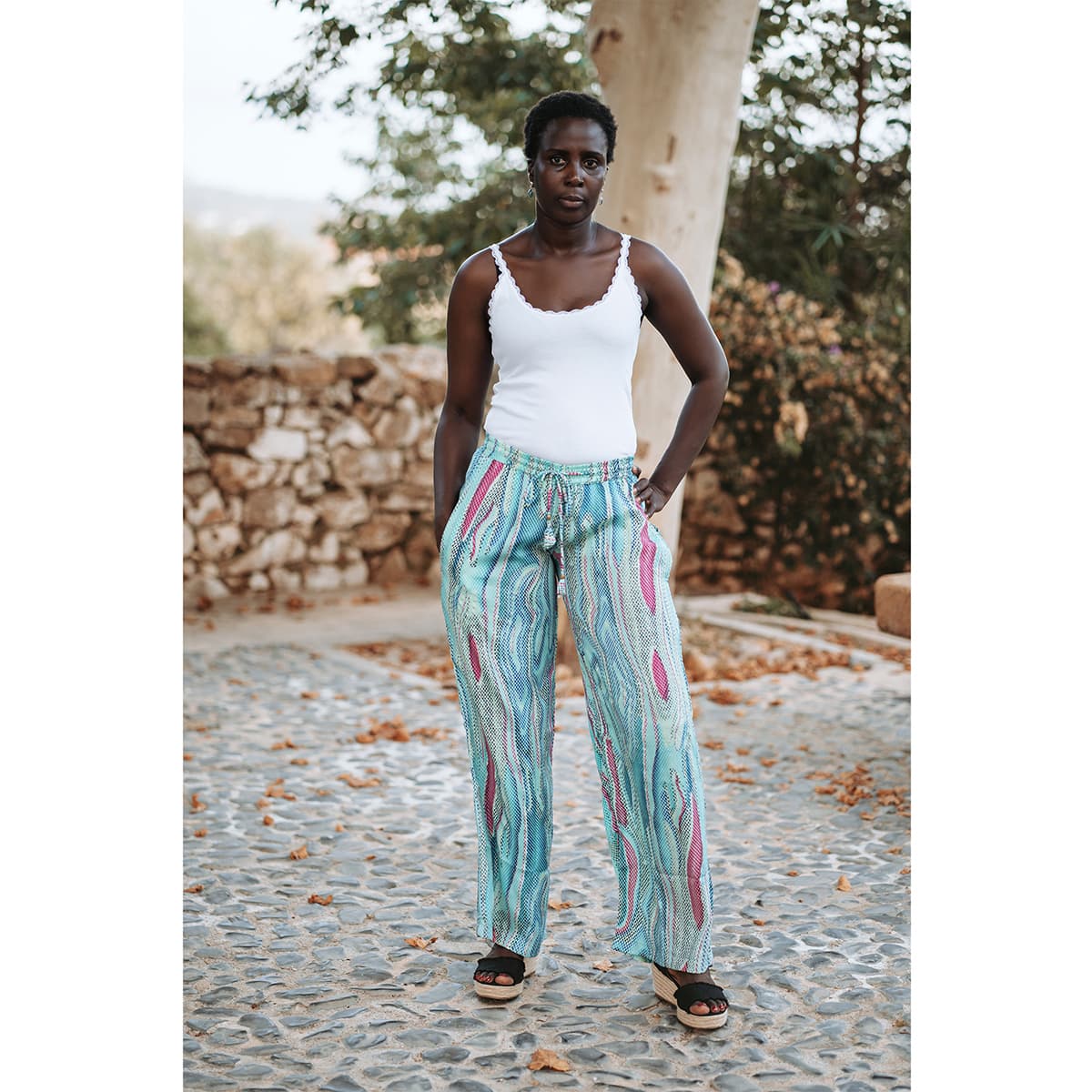 Women's Pants Isla Bonita By Sigris Blue