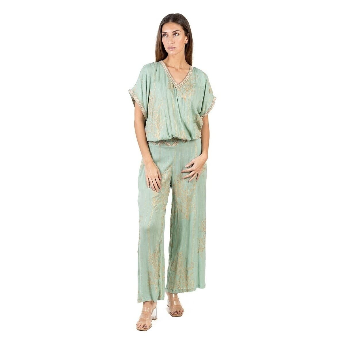 Women's Jumpsuits Isla Bonita By Sigris Green