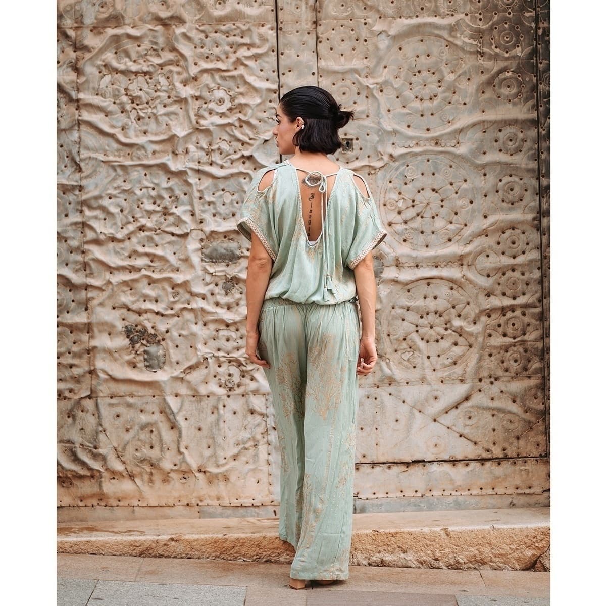 Women's Jumpsuits Isla Bonita By Sigris Green