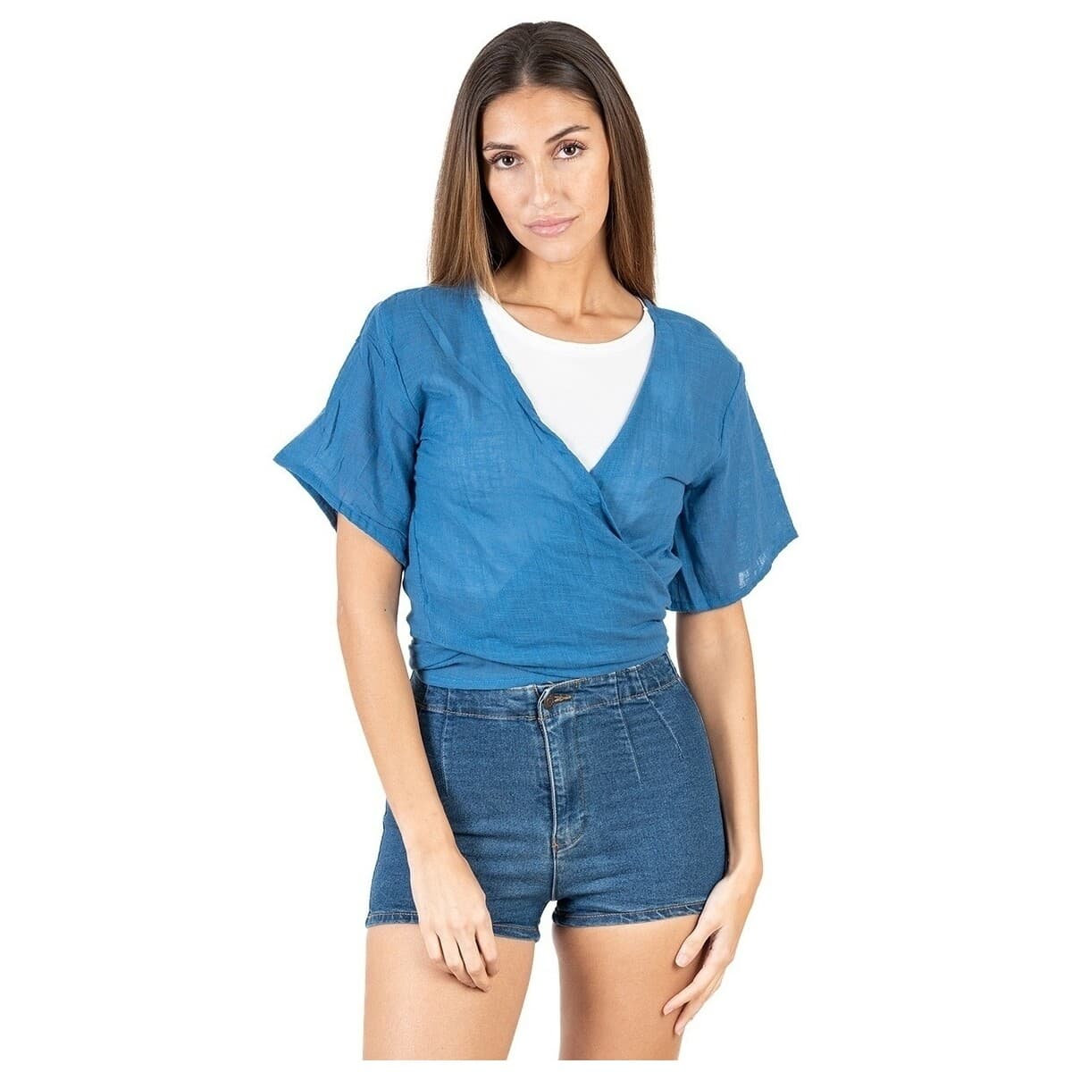 Women's T-Shirts Isla Bonita By Sigris Blue