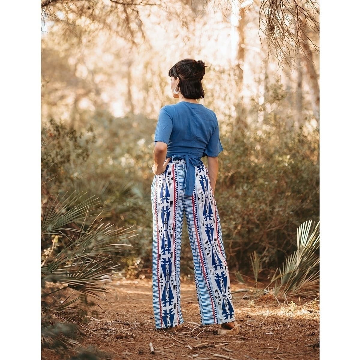 Women's T-Shirts Isla Bonita By Sigris Blue