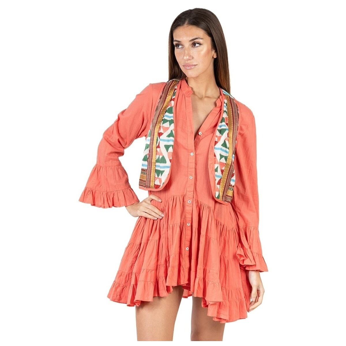 Women's Dresses Isla Bonita By Sigris Pink