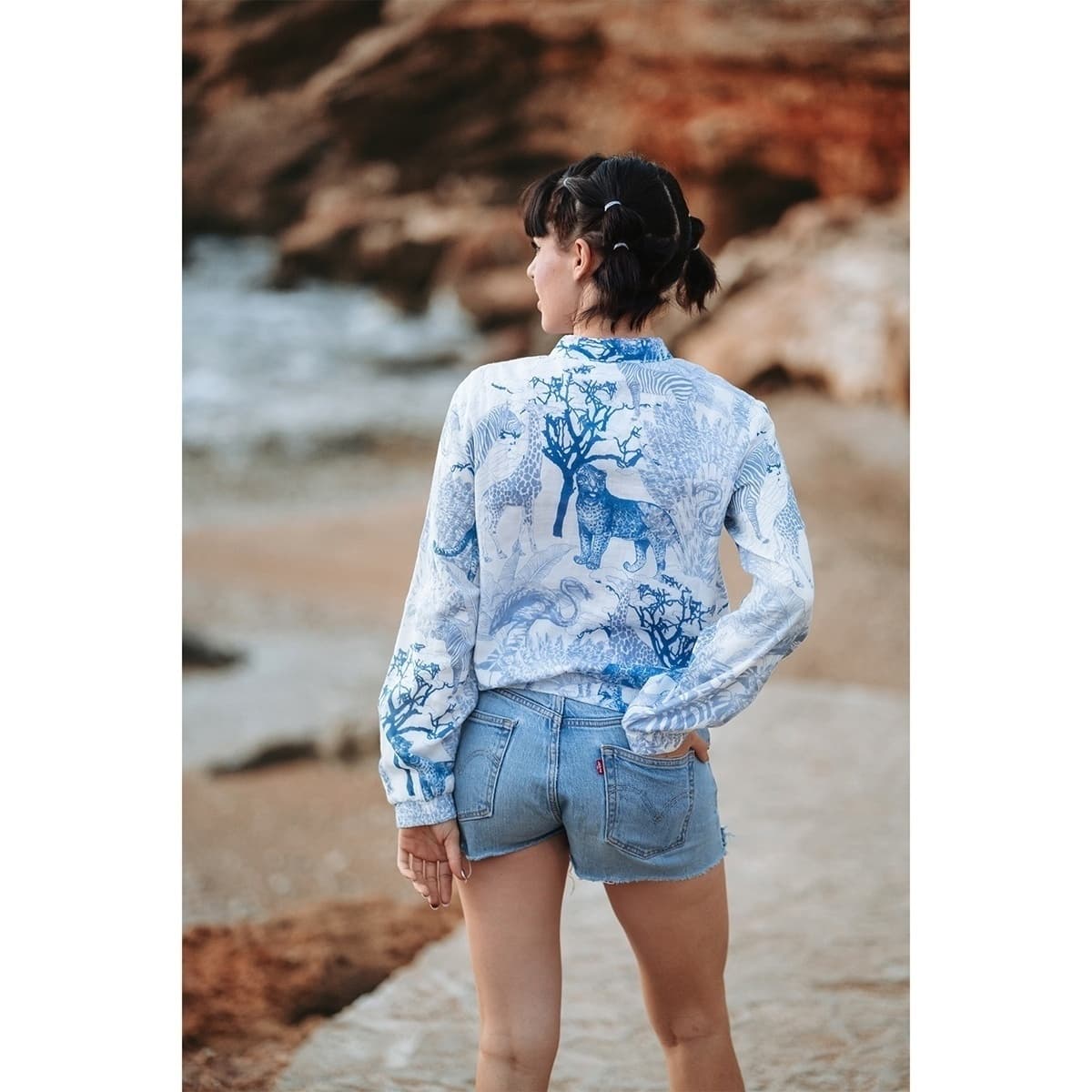 Women's Blazers Isla Bonita By Sigris Blue