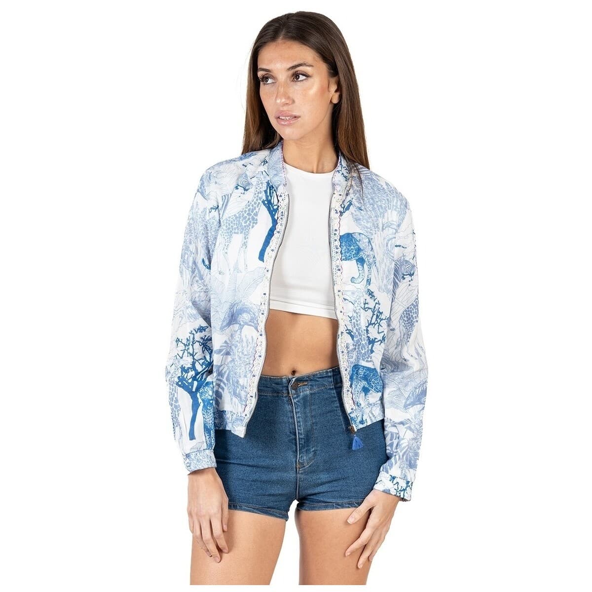 Women's Blazers Isla Bonita By Sigris Blue