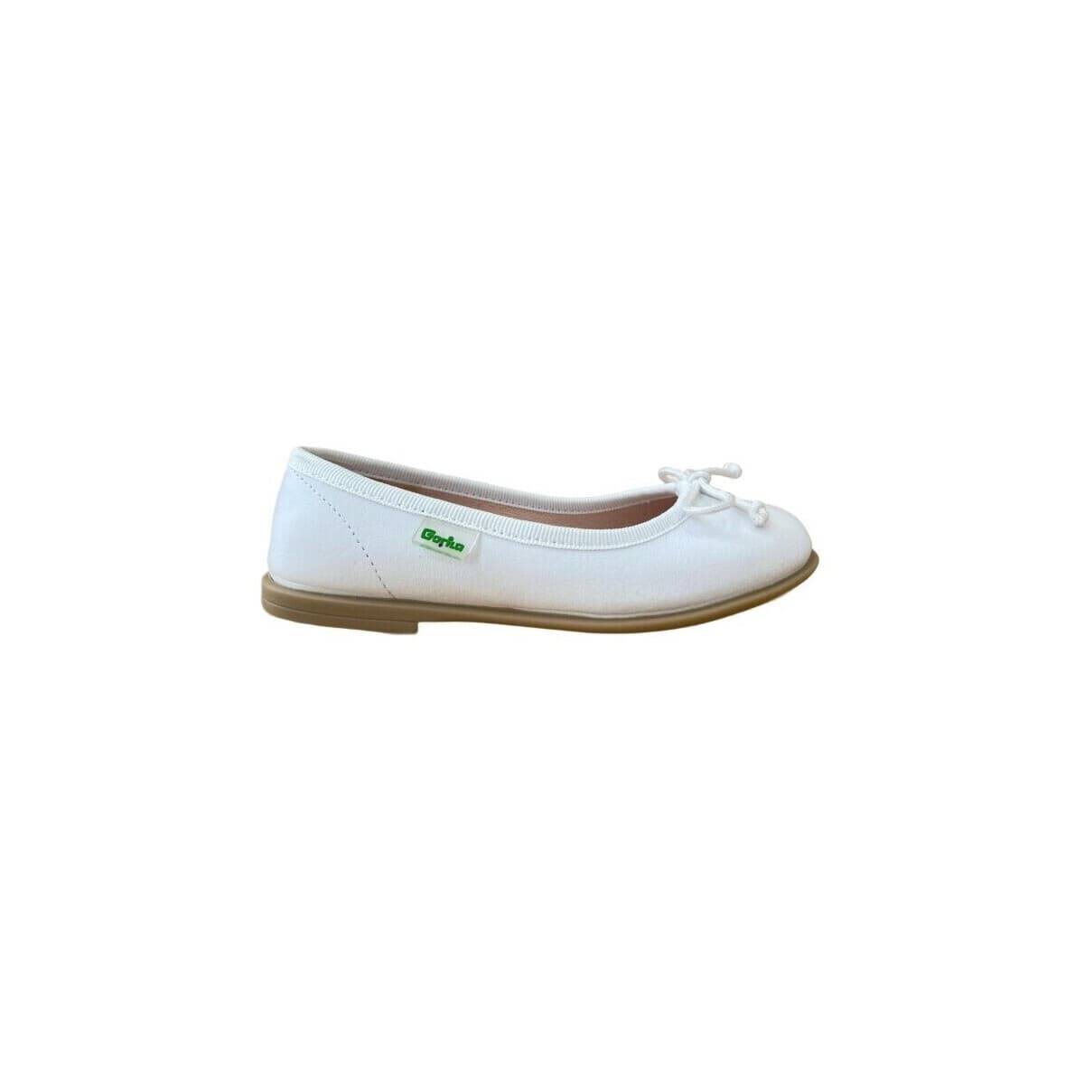 Women's Ballet Flats Gorila White