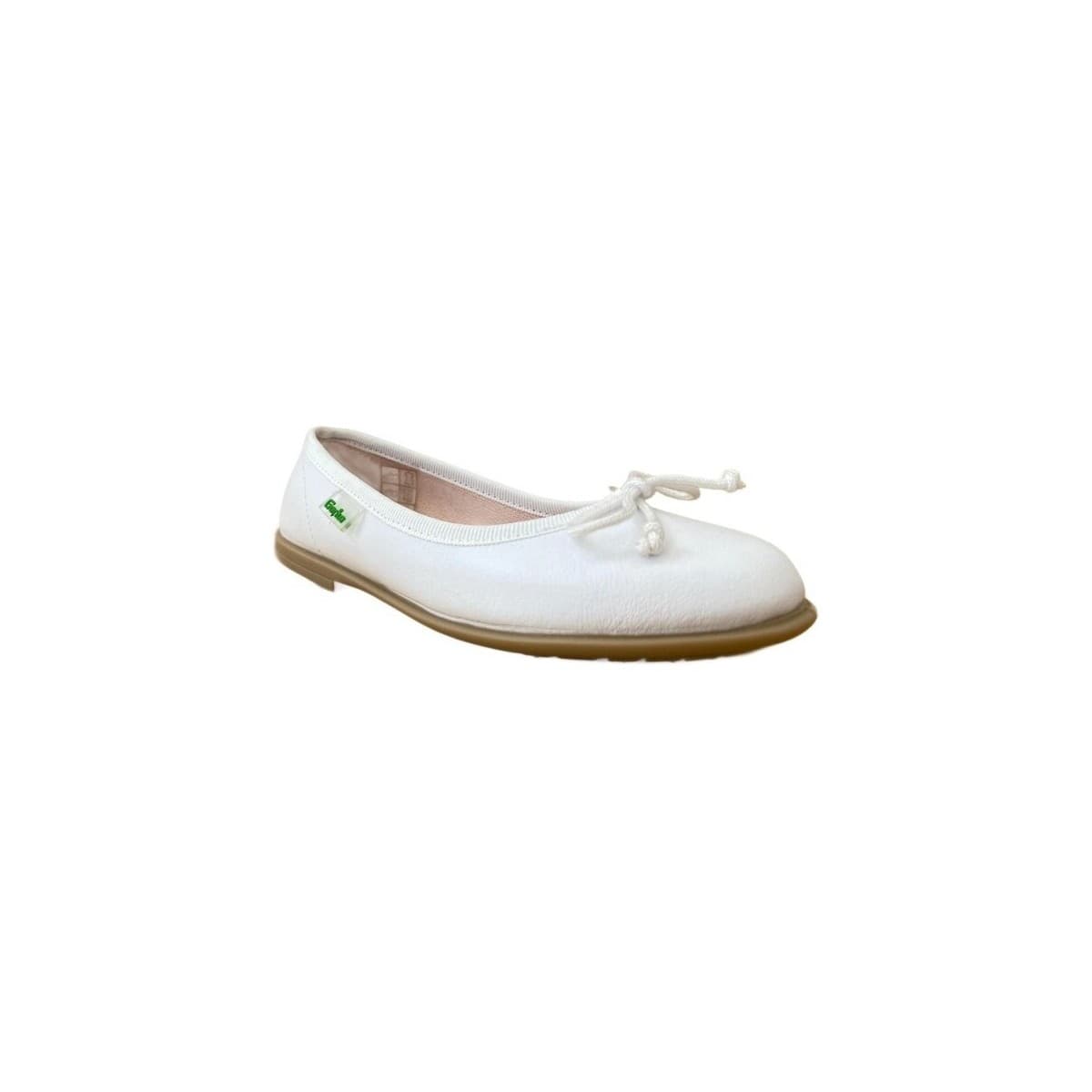 Women's Ballet Flats Gorila White