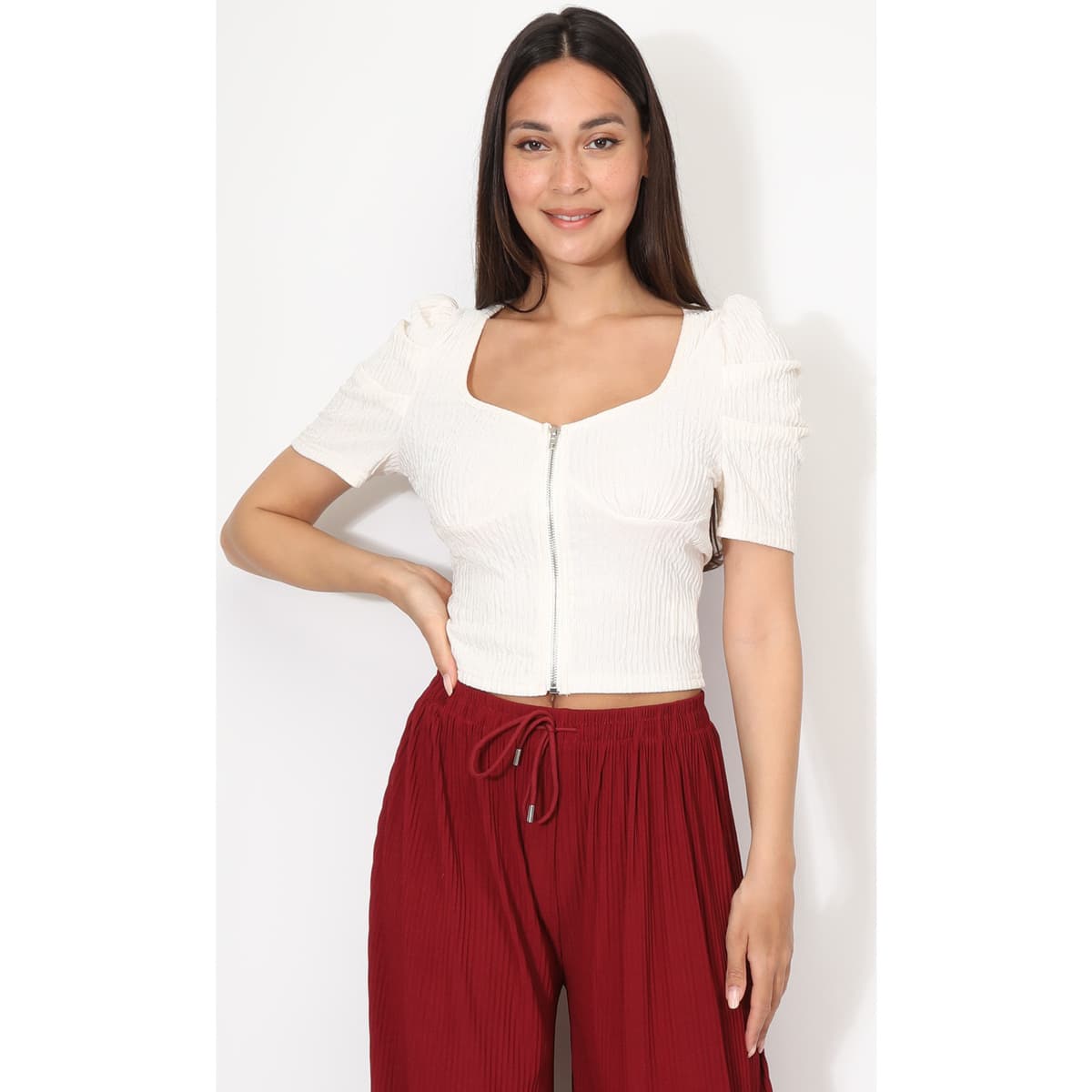 Women's T-Shirts La Modeuse Beige