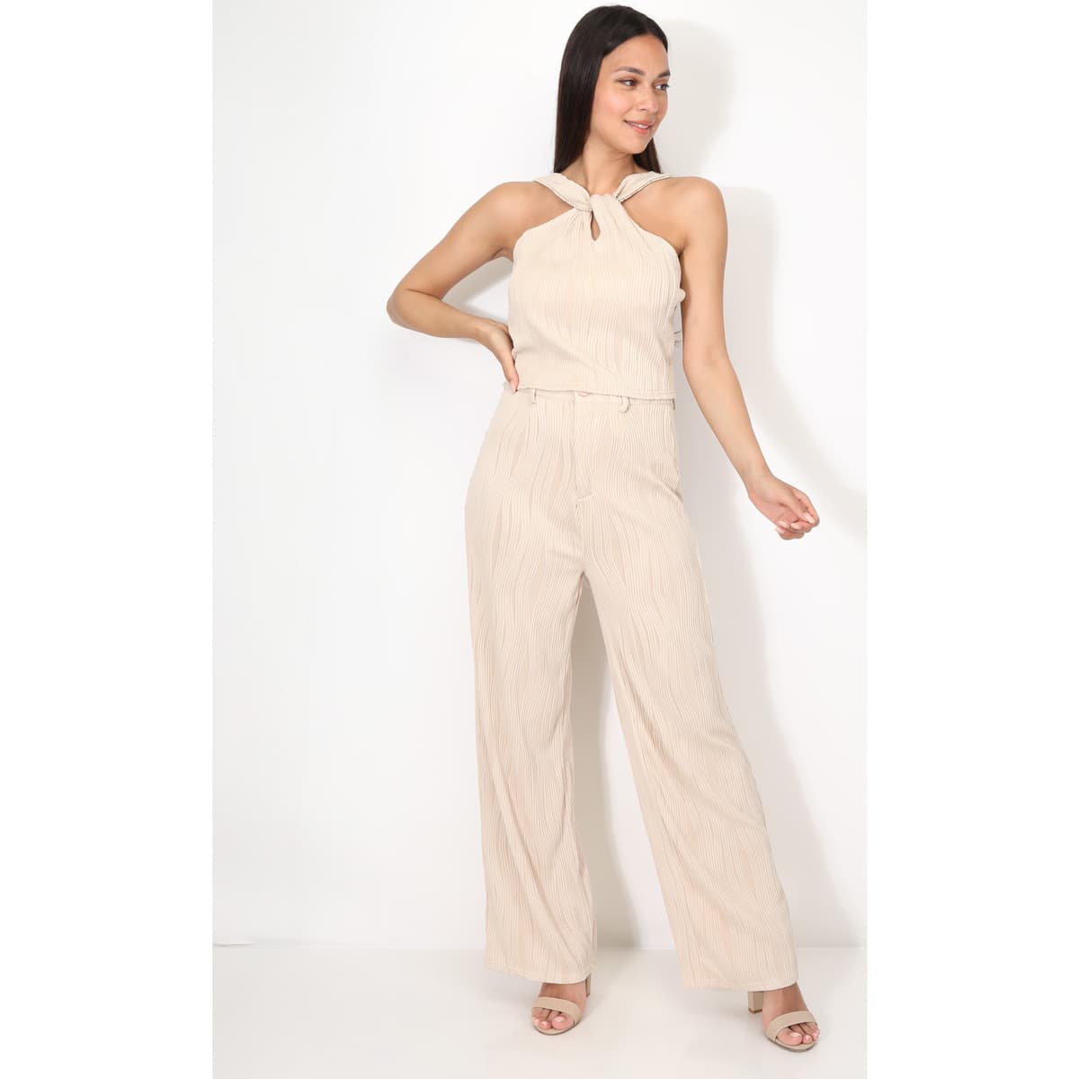 Women's Tracksuits La Modeuse Beige