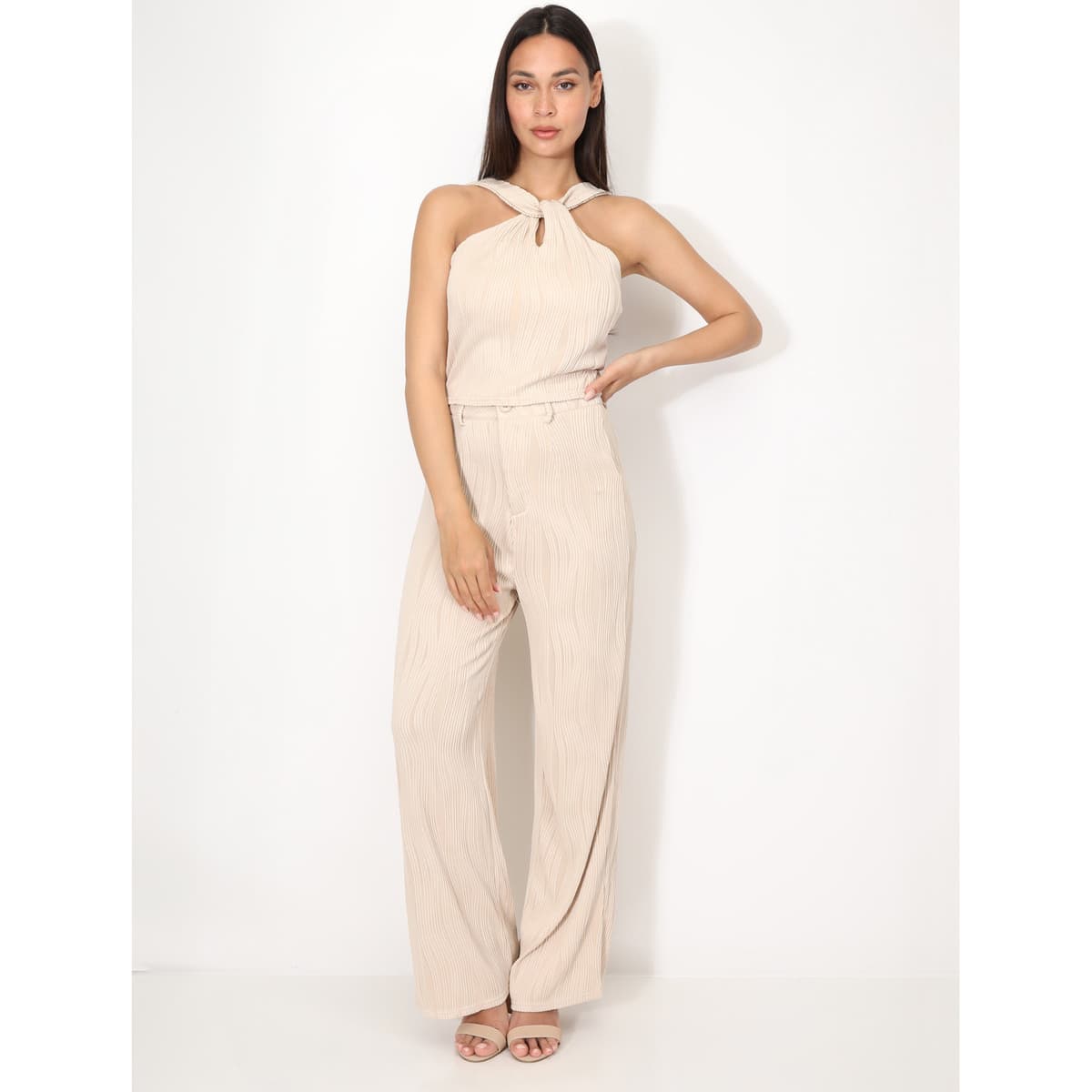 Women's Tracksuits La Modeuse Beige