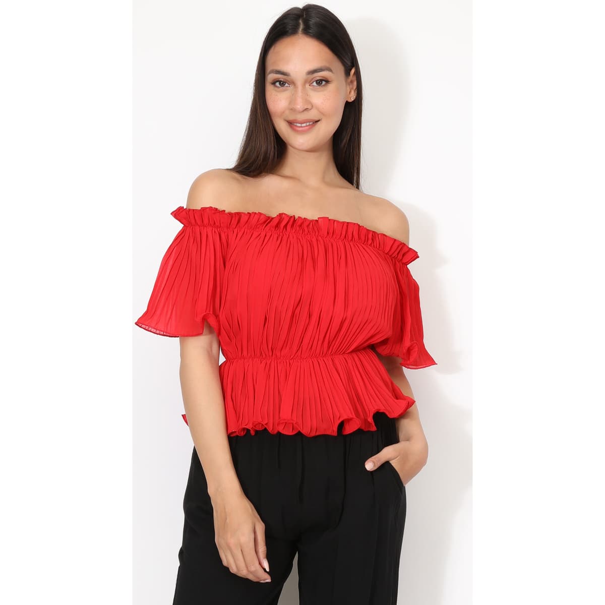 Women's T-Shirts La Modeuse Red