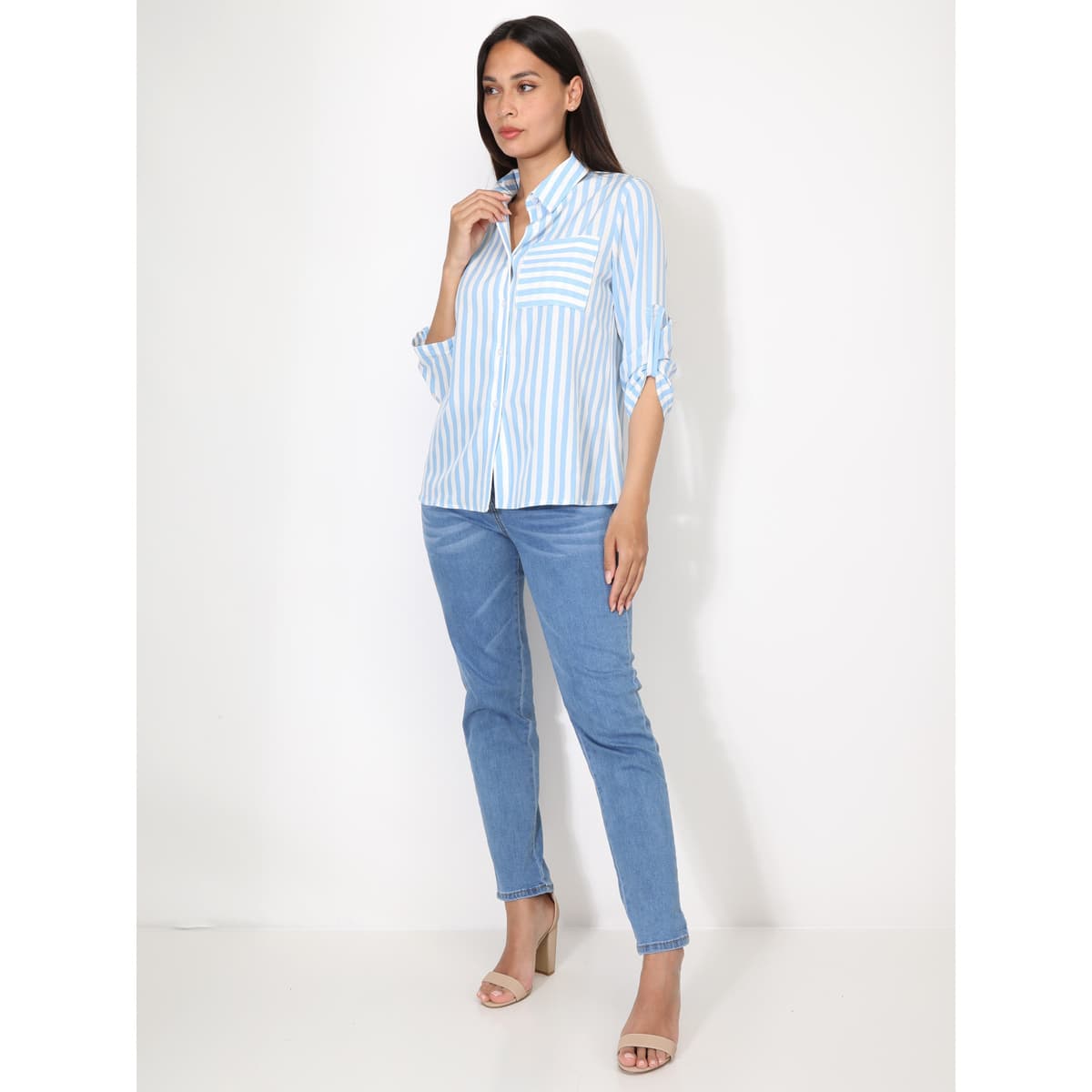 Women's Shirts La Modeuse Blue