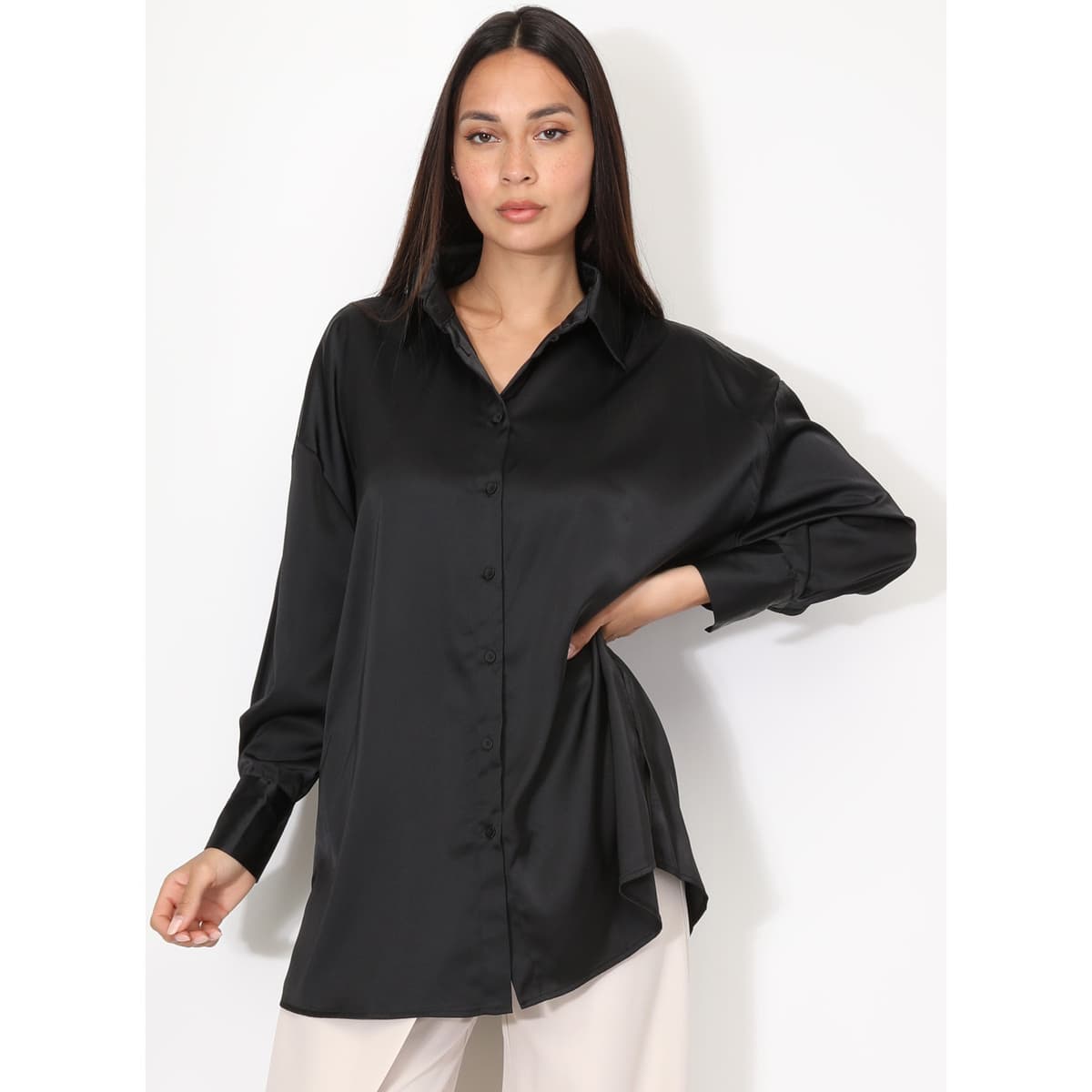 Women's Shirts La Modeuse Black