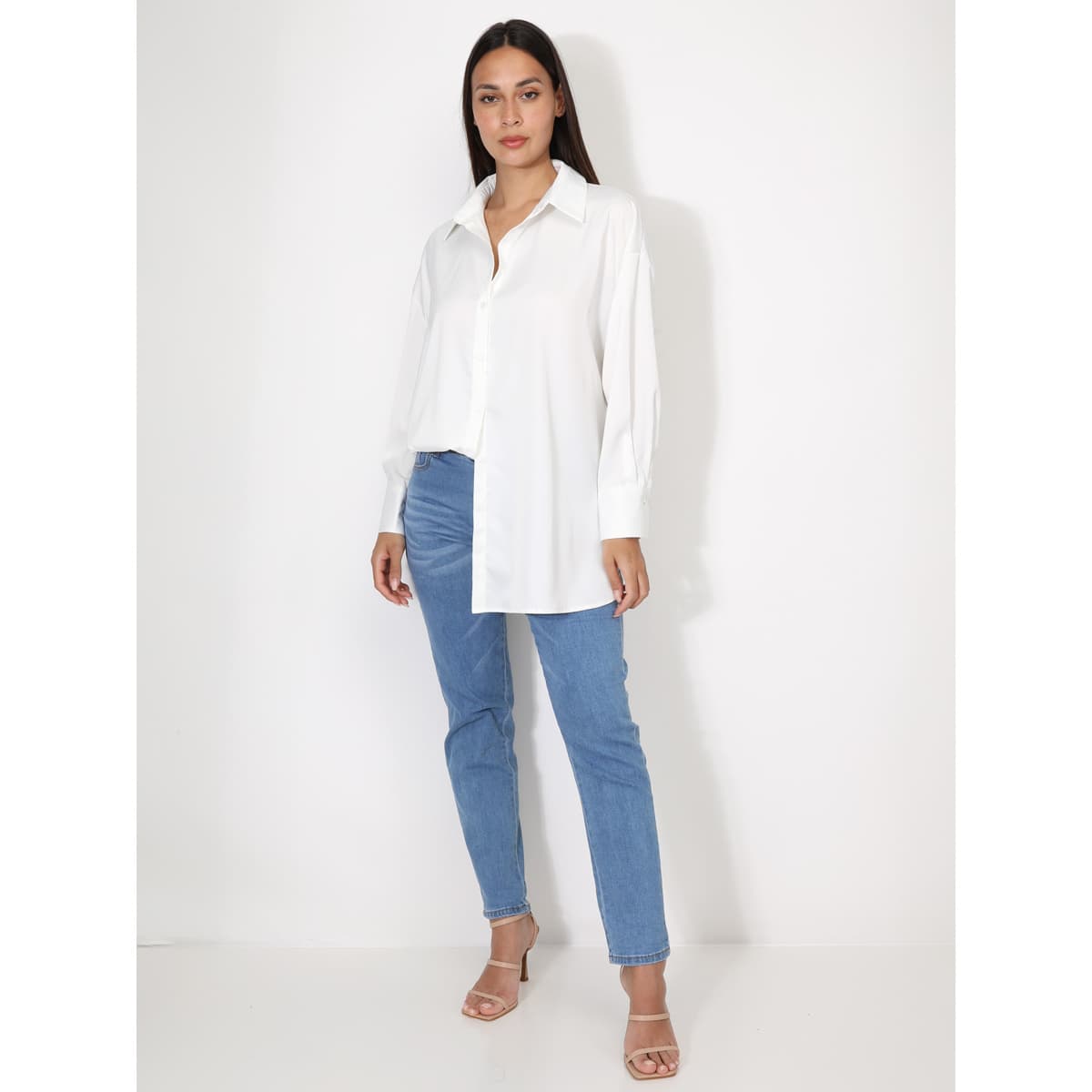 Women's Shirts La Modeuse White