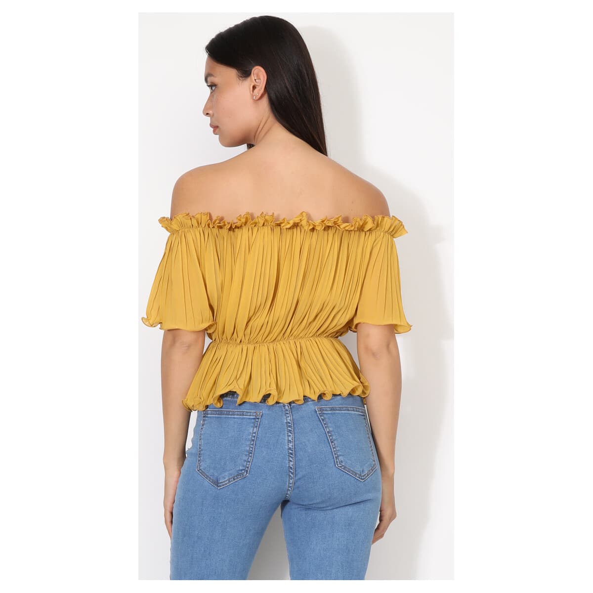 Women's T-Shirts La Modeuse Yellow