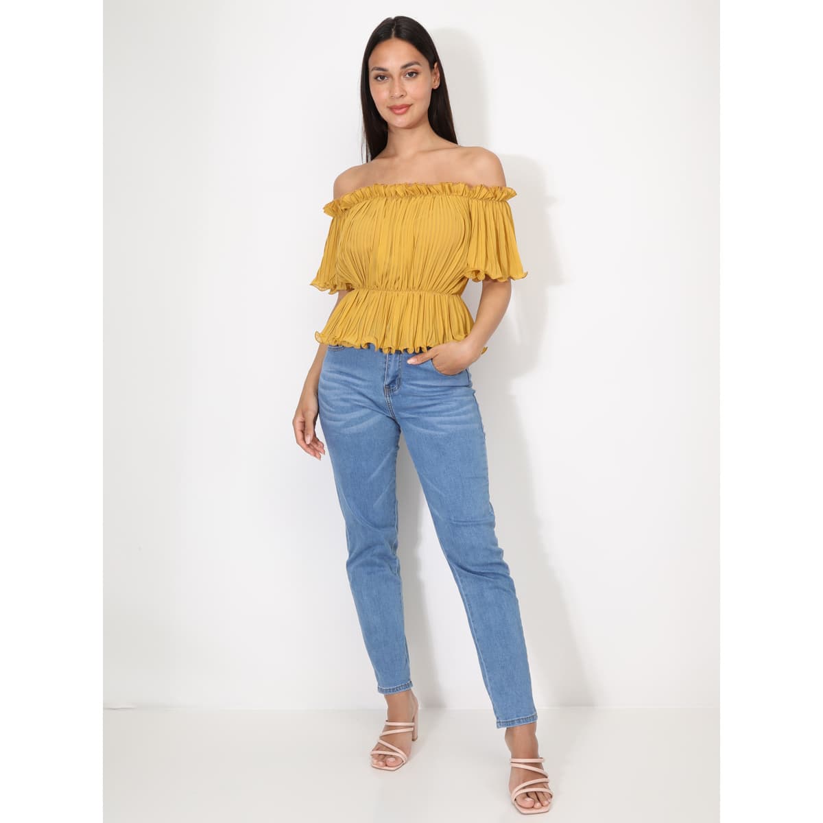 Women's T-Shirts La Modeuse Yellow