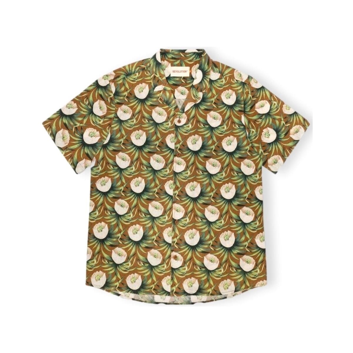 Men's Shirts Revolution Brown