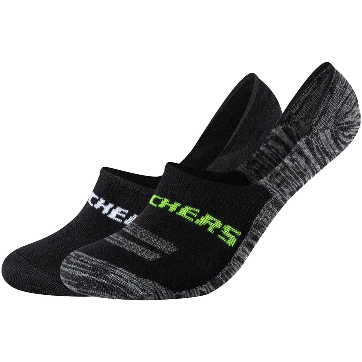 Αθλητικές κάλτσες Skechers 2PPK Mesh Ventilation Footies Socks