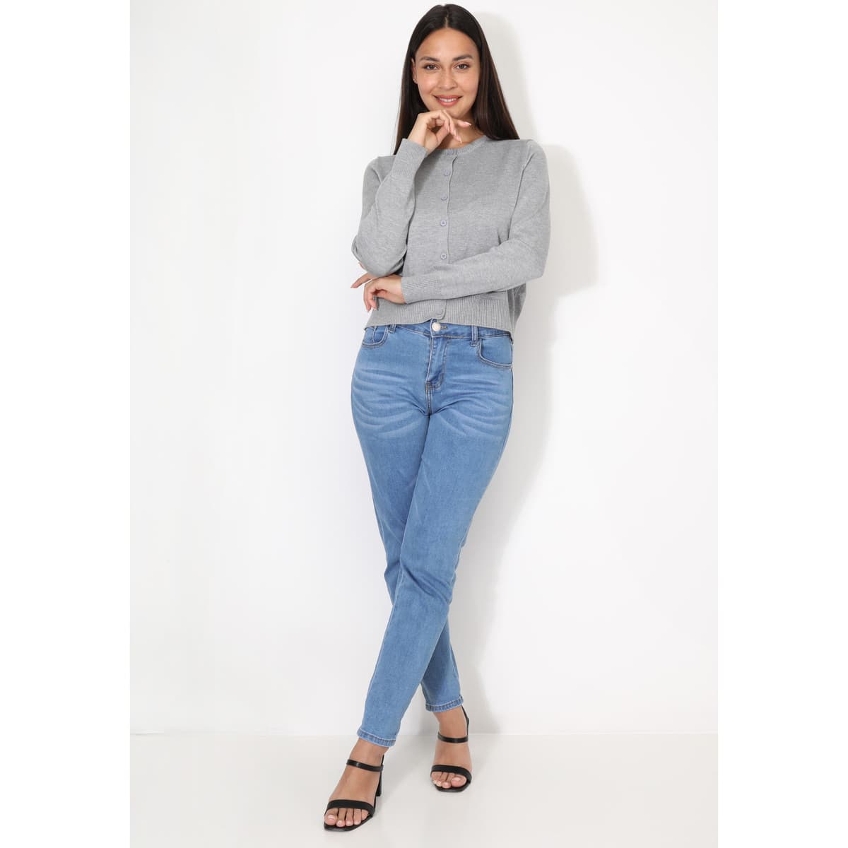 Women's Jackets La Modeuse Gray