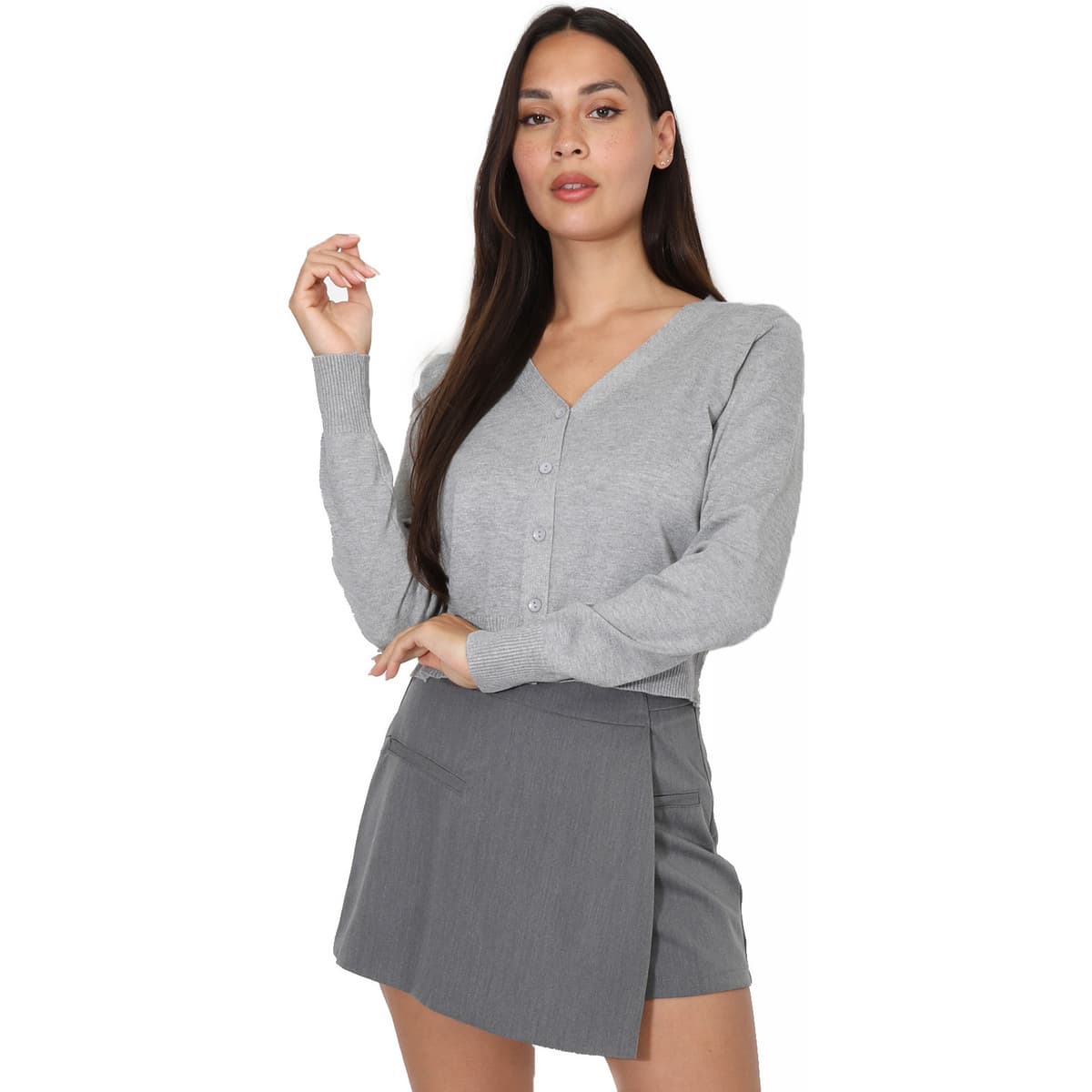 Women's Jackets La Modeuse Gray
