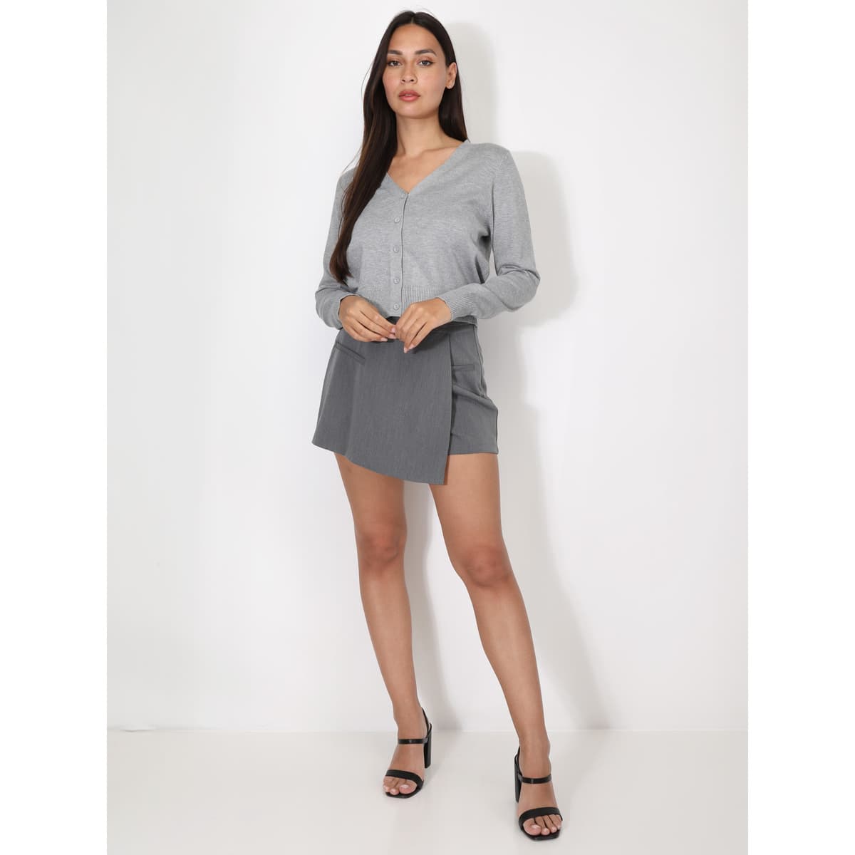 Women's Jackets La Modeuse Gray