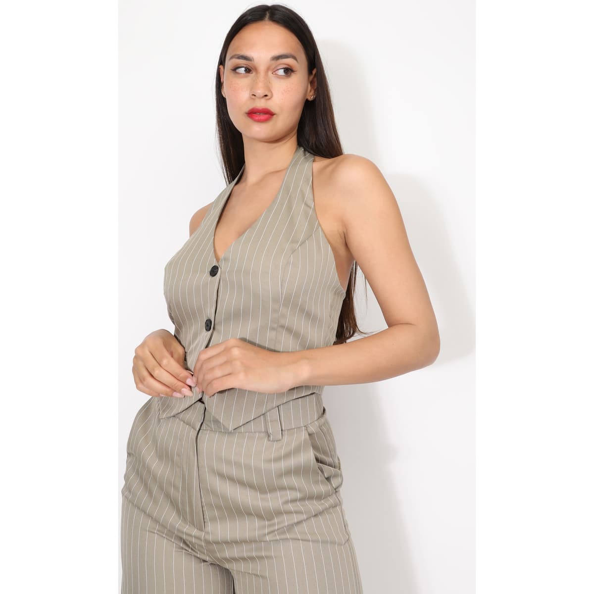 Women's Blazers La Modeuse Beige