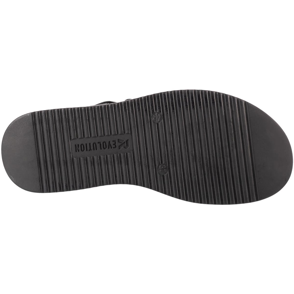Women's Sports Sandals Rieker Black
