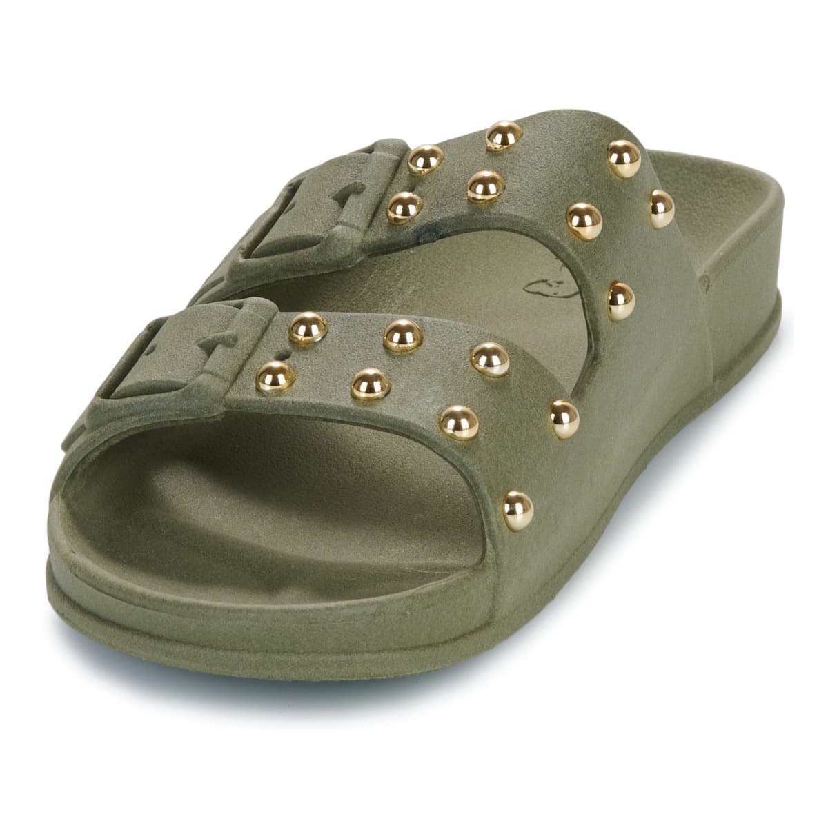 Women's Mules Cacatoès Khaki