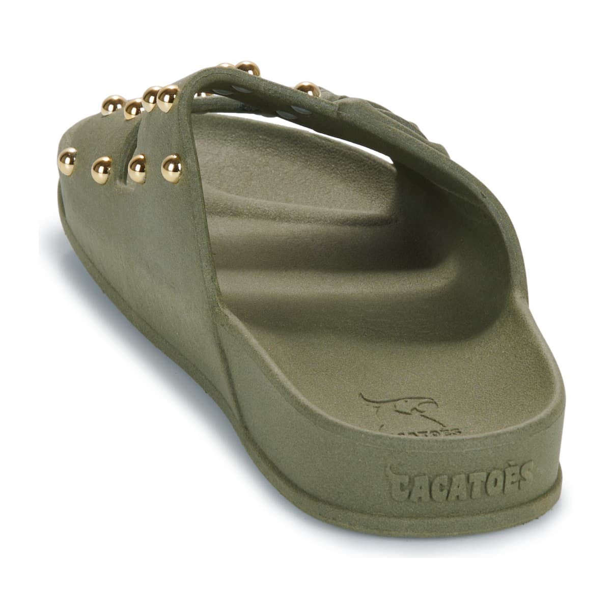 Women's Mules Cacatoès Khaki