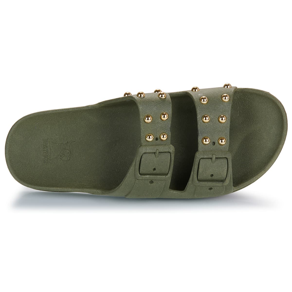 Women's Mules Cacatoès Khaki