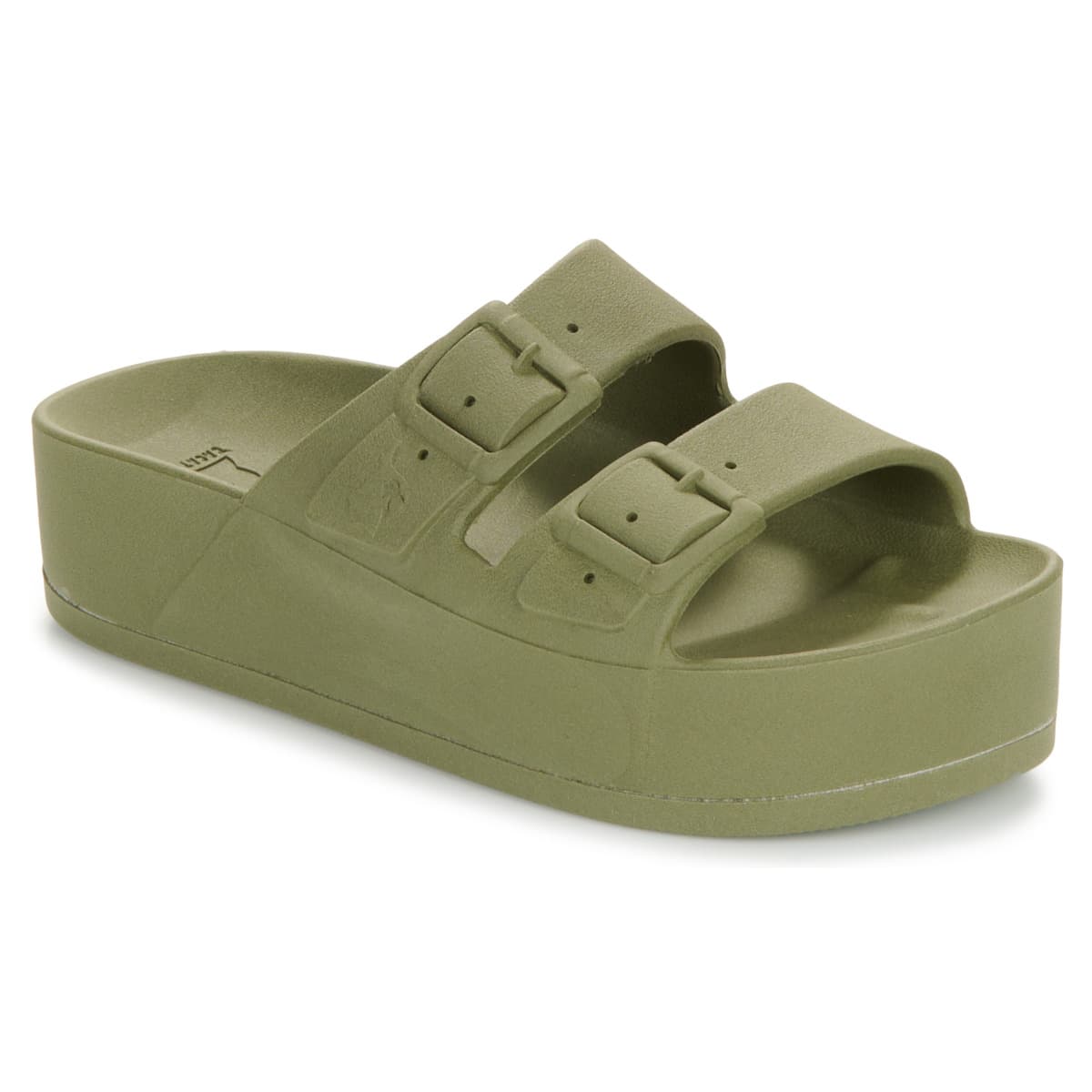 Women's Mules Cacatoès Khaki