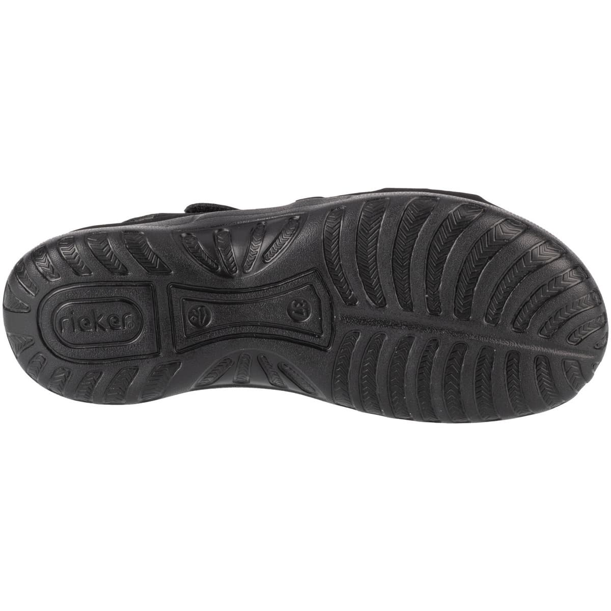 Women's Sports Sandals Rieker Black