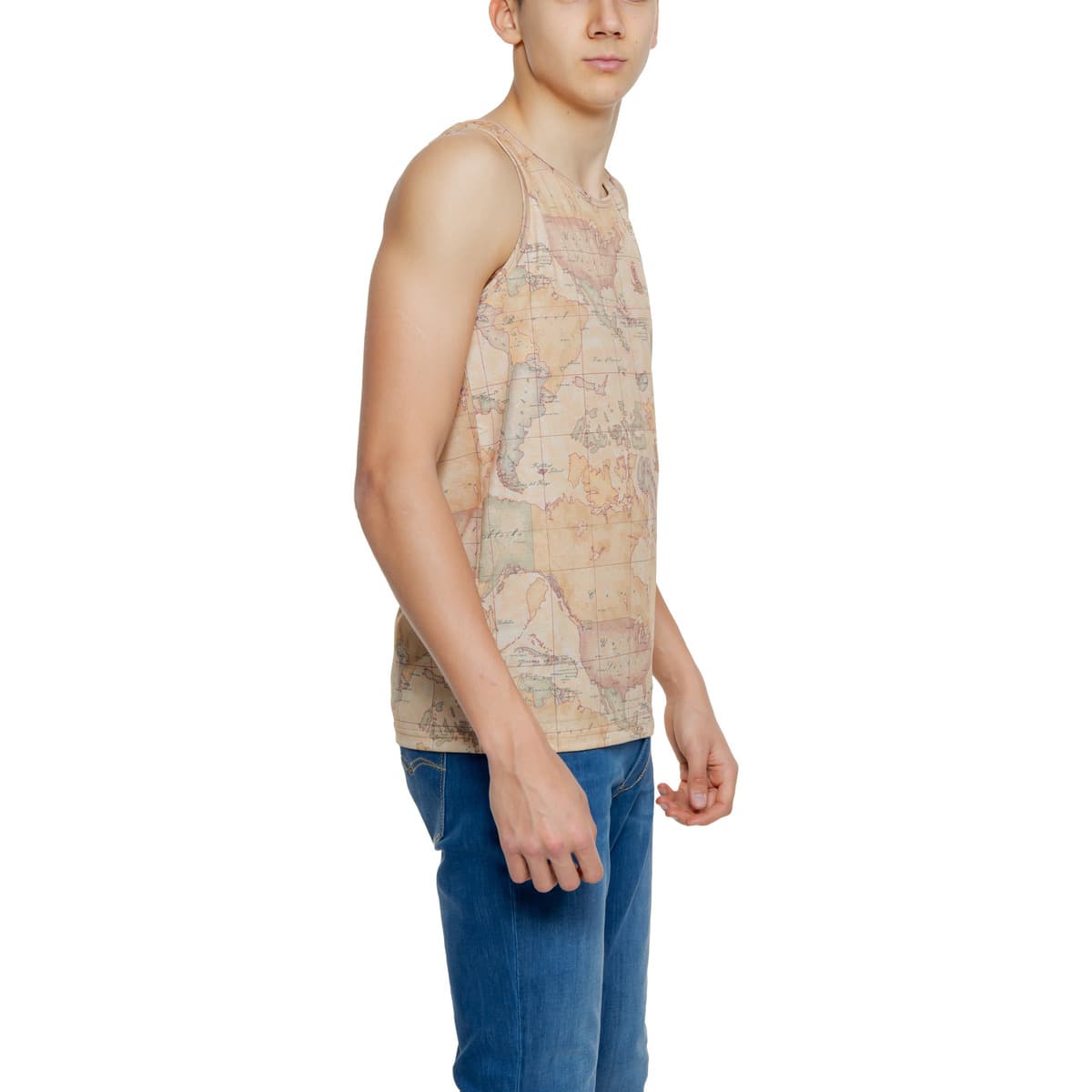 Men's T-Shirts Alviero Martini Beige