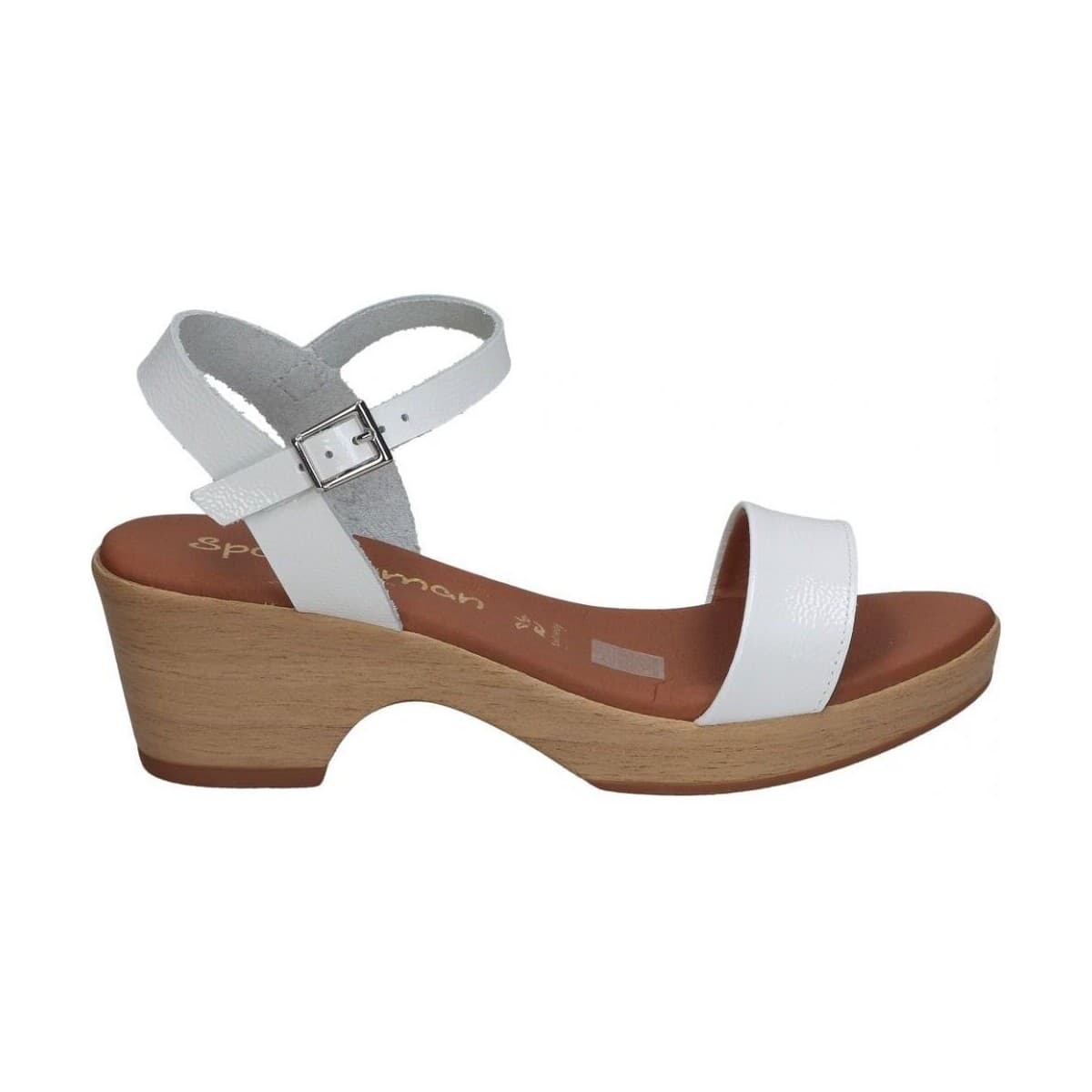 Women's Platforms Spar Woman White
