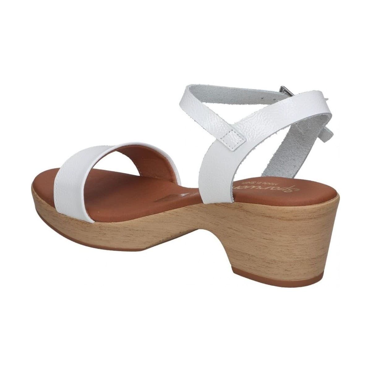 Women's Platforms Spar Woman White