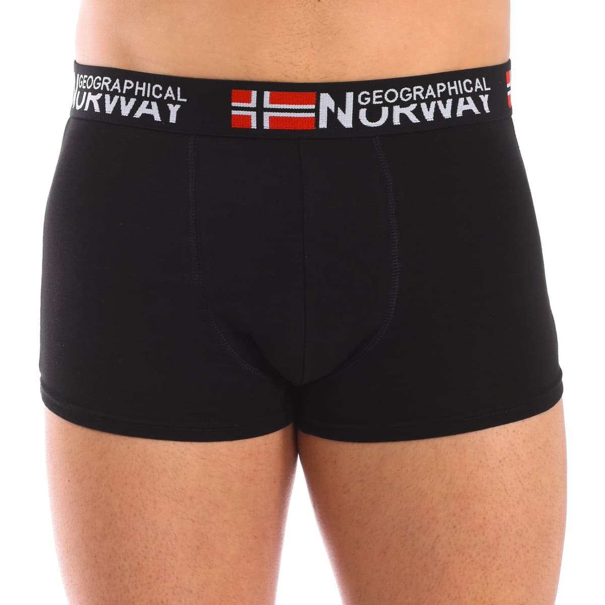 Men's Boxer Briefs Geographical Norway Black