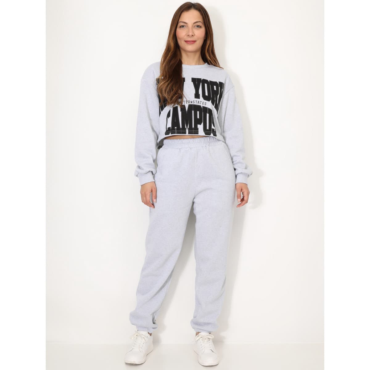 Women's Tracksuits La Modeuse Gray