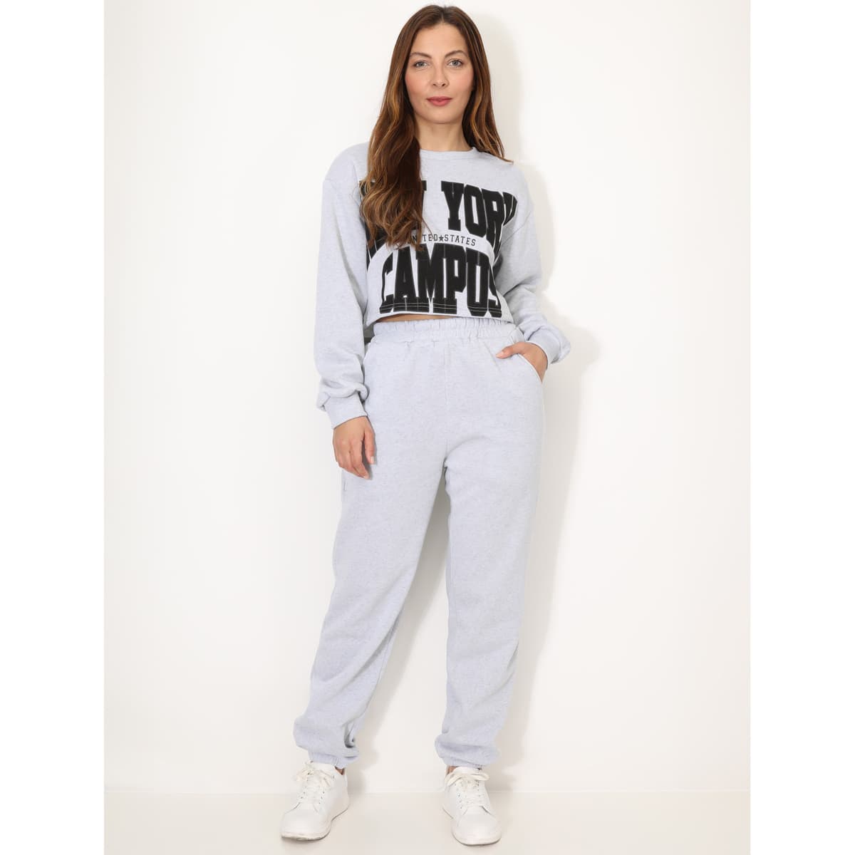 Women's Tracksuits La Modeuse Gray