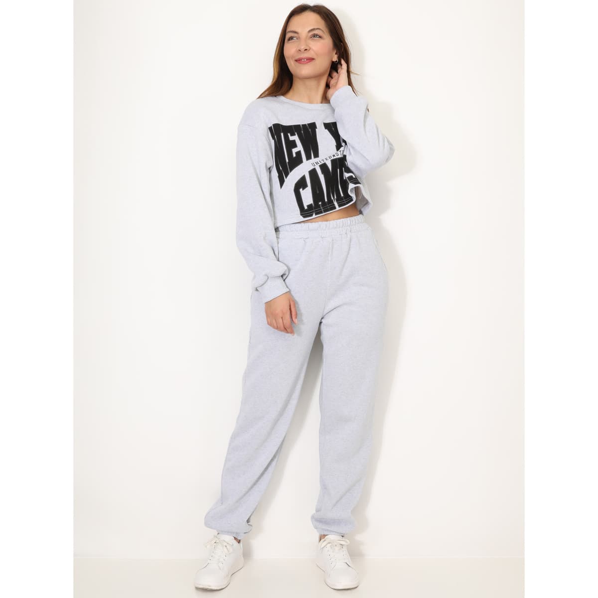 Women's Tracksuits La Modeuse Gray
