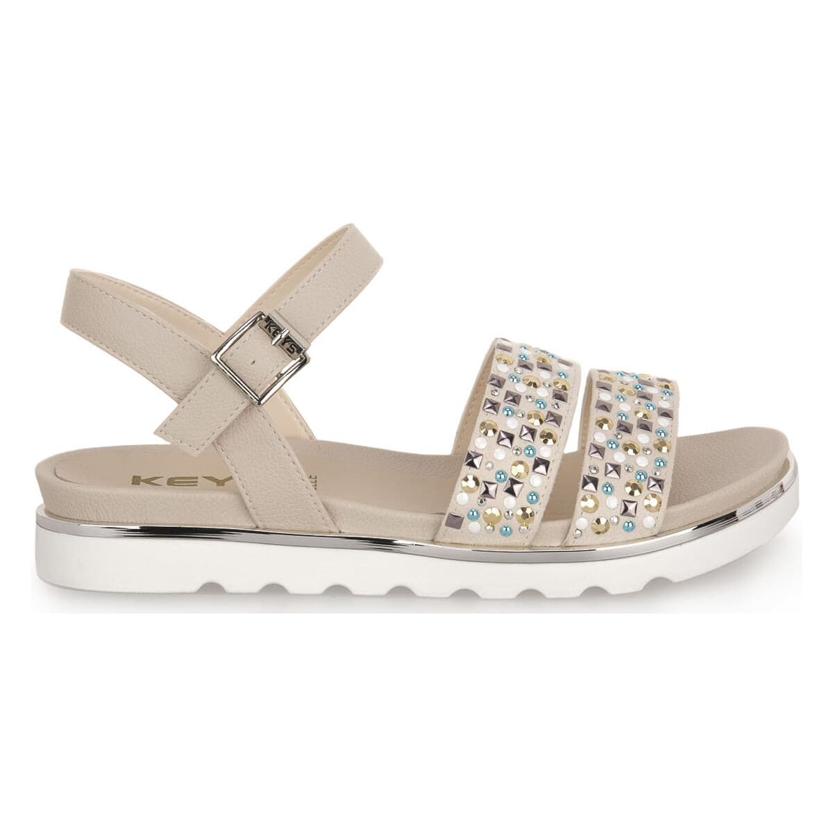 Women's Sandals Keys Beige