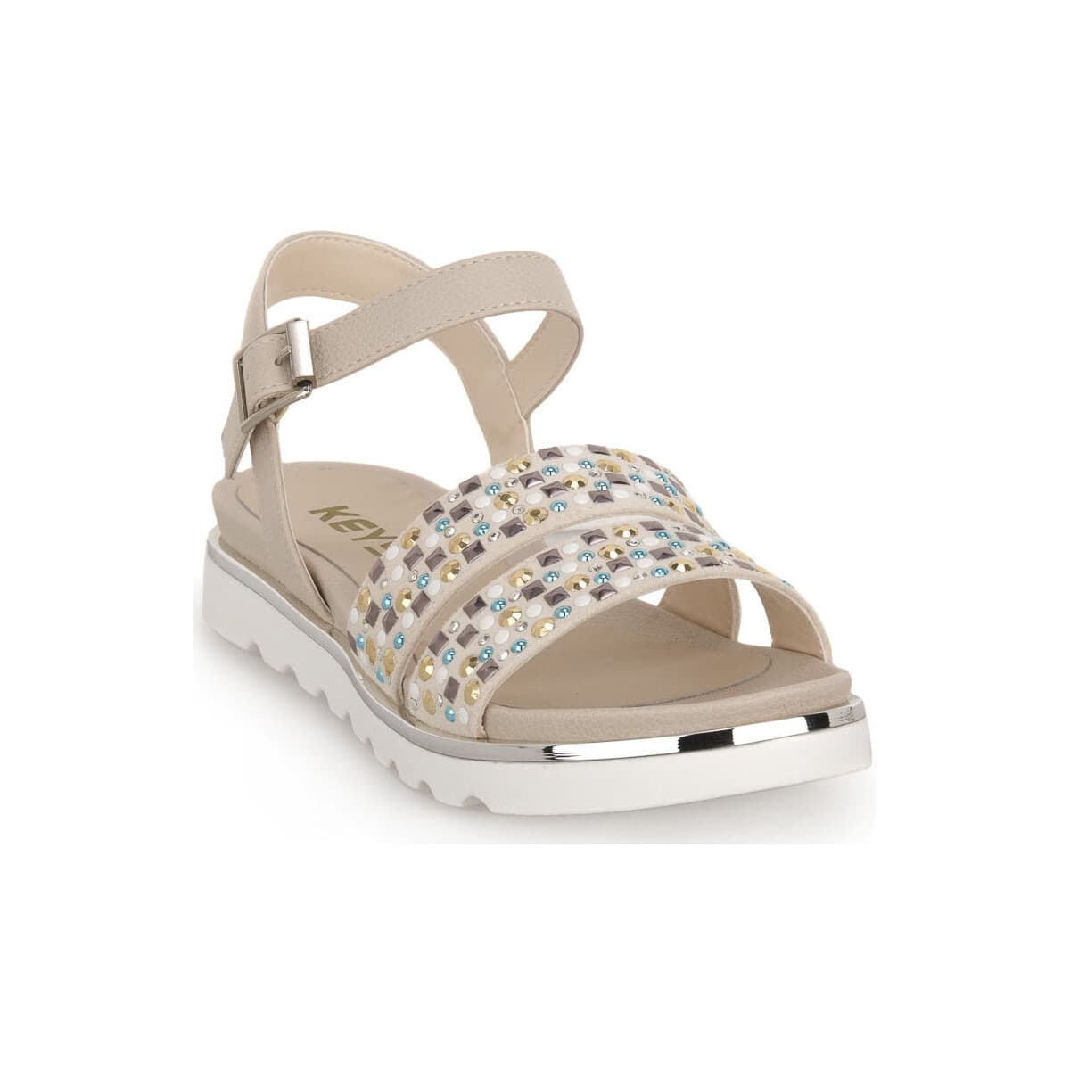 Women's Sandals Keys Beige