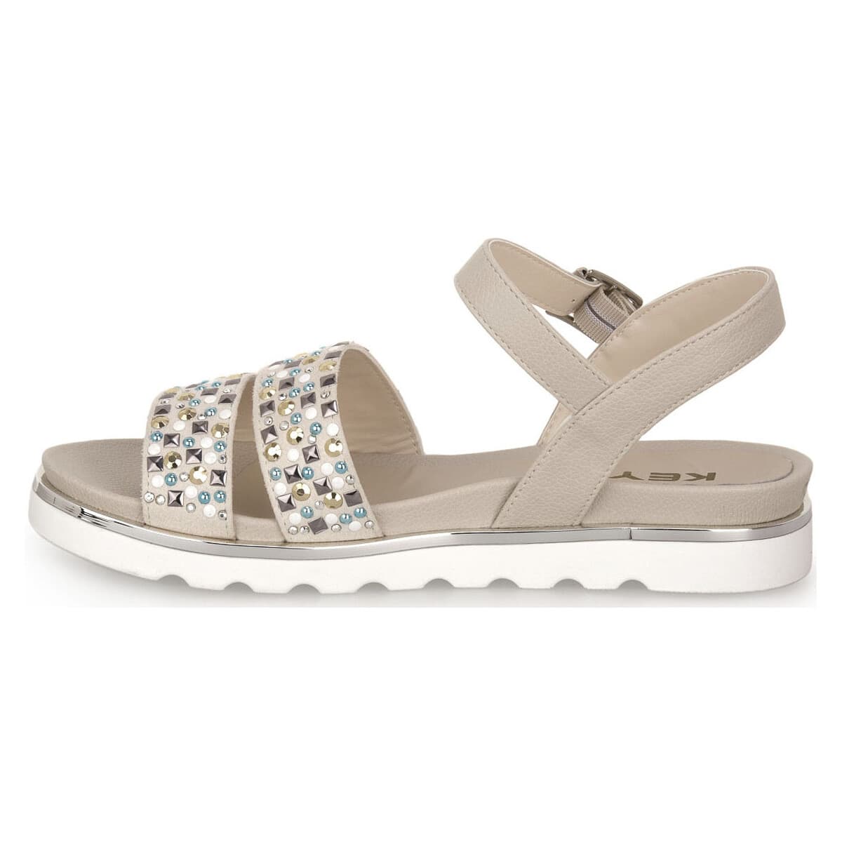 Women's Sandals Keys Beige